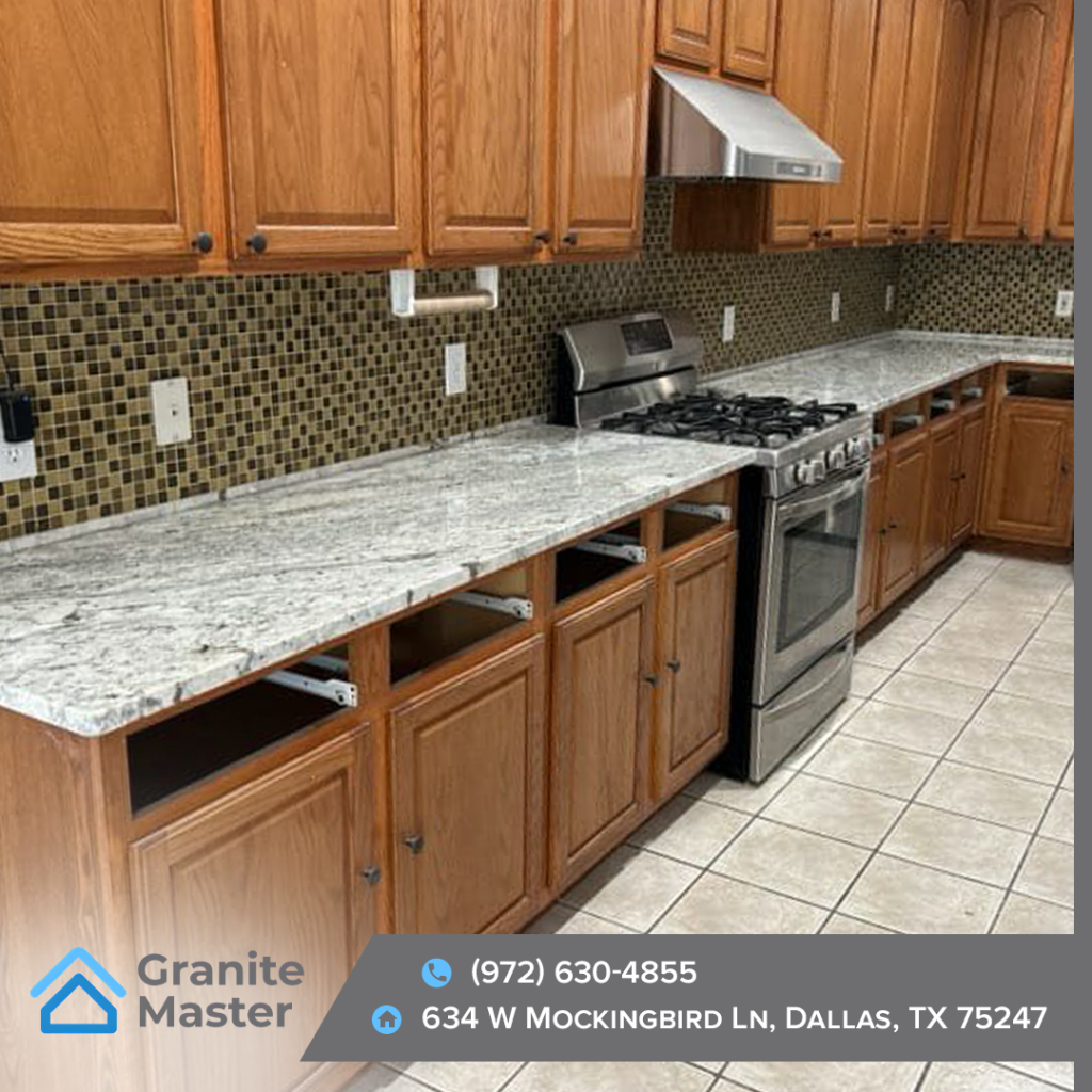 marble kitchen island